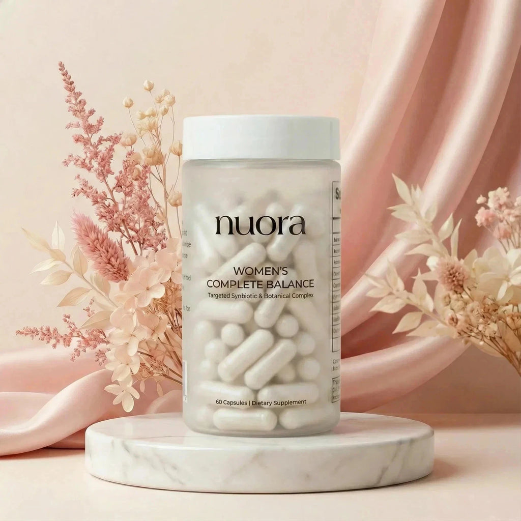 Nuora™ Gut Biofilm Ritual, Women's Complete Balance 60 capsules Pack of 2
