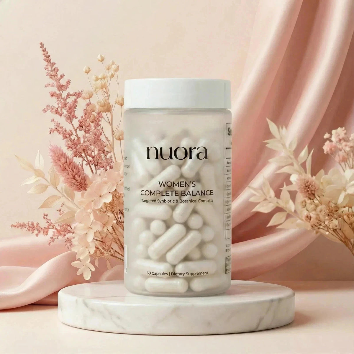 Nuora™ Gut Biofilm Ritual, Women's Complete Balance 60 capsules Pack of 2