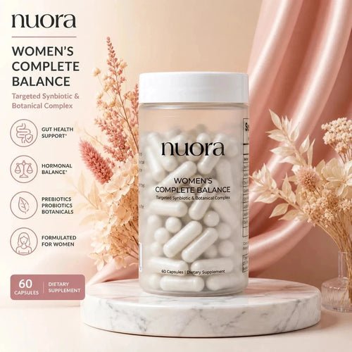 Nuora™ Gut Biofilm Ritual, Women's Complete Balance 60 capsules Pack of 2
